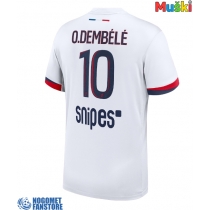 Paris Saint-Germain Ousmane Dembele #10 Gostujuci Dres 2025-26 Kratak Rukav